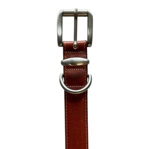 Nautica Brown Leather Belt